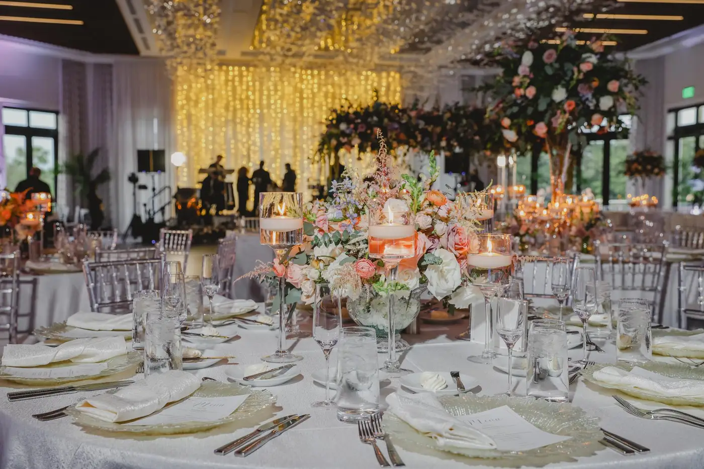 A celebration in the Illuminations Ballroom