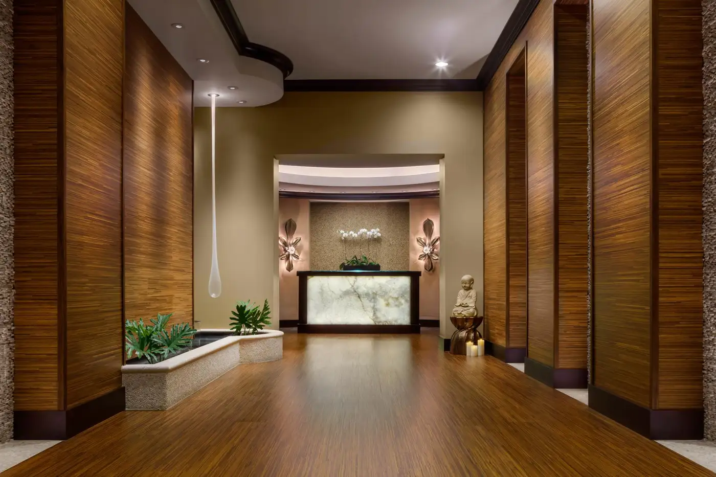 The entrance to Moonstone Spa