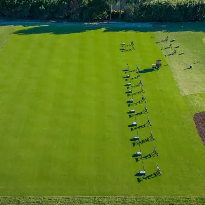 The practice range