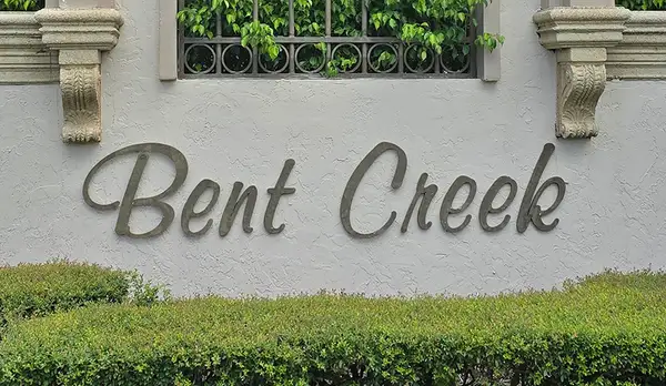 Bent Creek entrance sign