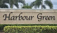 Harbour Green entrance sign