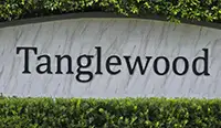 Tanglewood entrance sign