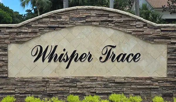 Whisper Trace entrance sign